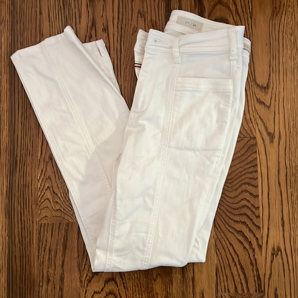 White Pilcro pants